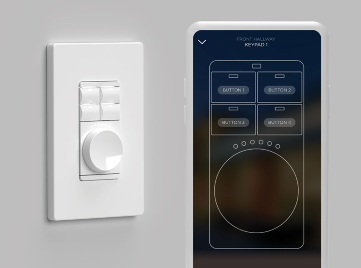 Savant Lighting Control interface
