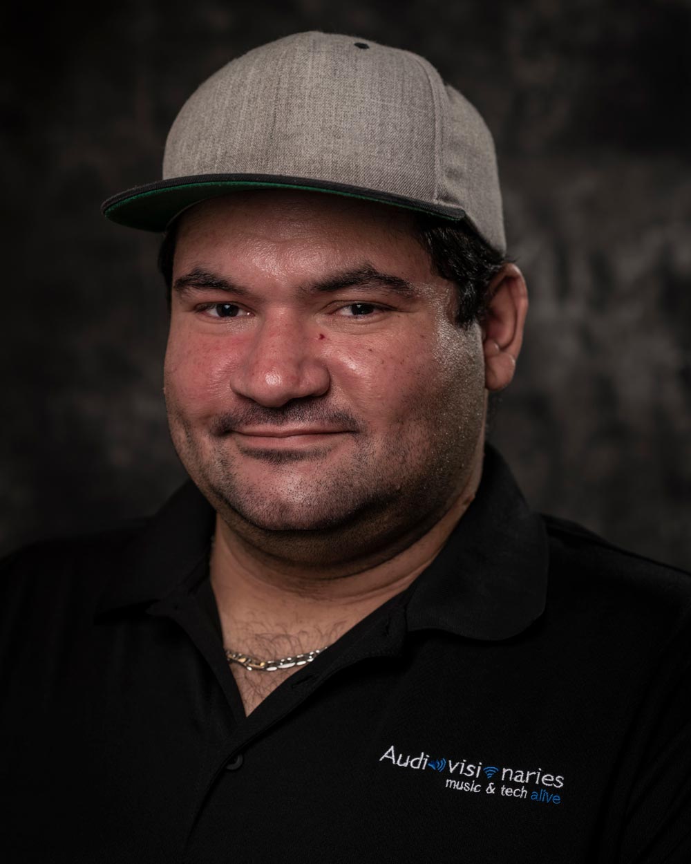 Headshot of Benito from Audiovisionaries